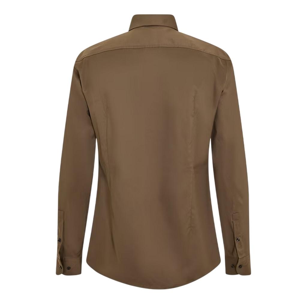 BOSS Mens Plain Oxford Long-Sleeved Shirt