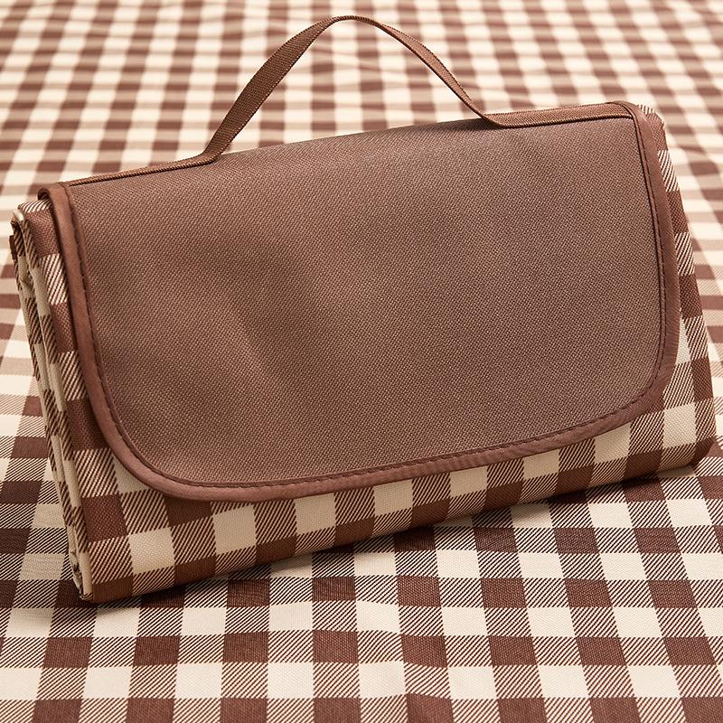 

Плед для пикника | Пляжный коврик | Плед для пикника в помещении и на открытом воздухе, 80 x 57 Большой пляжный коврик с защитой от песка и воды. Незаменим в путешествии. 150X200CM шоколадный