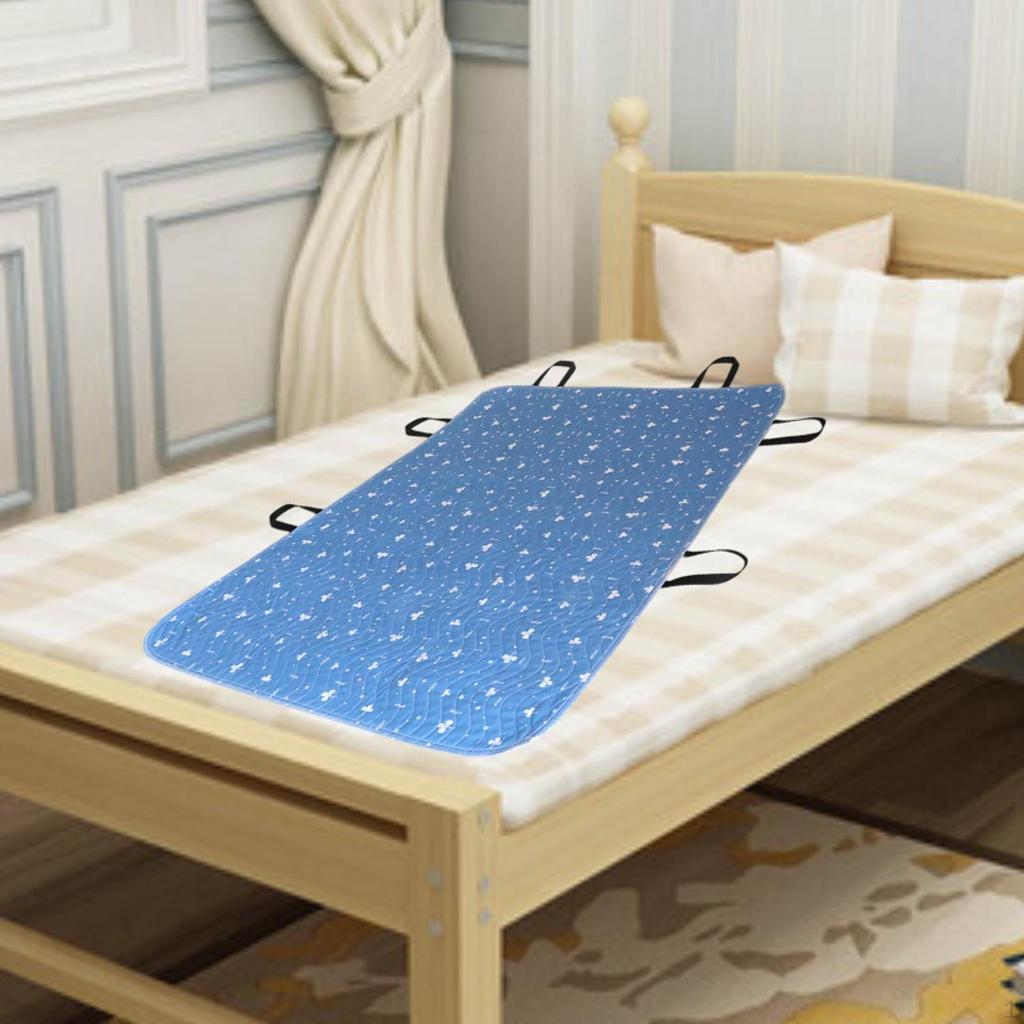 Positioning Bed Pad with Handles Lift Aid for Caregiver Elderly Disabled