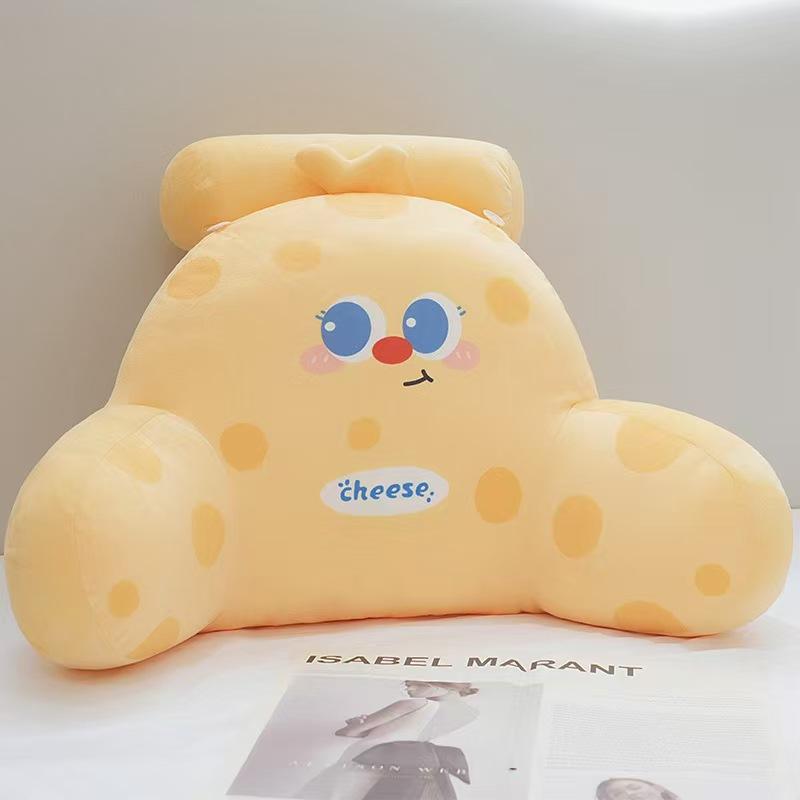 Soft Bag Dopamine Waist Pillow Bedside Cushion Sofa Throw Pillow Office Living Room Bed Reading Dormitory Backrest