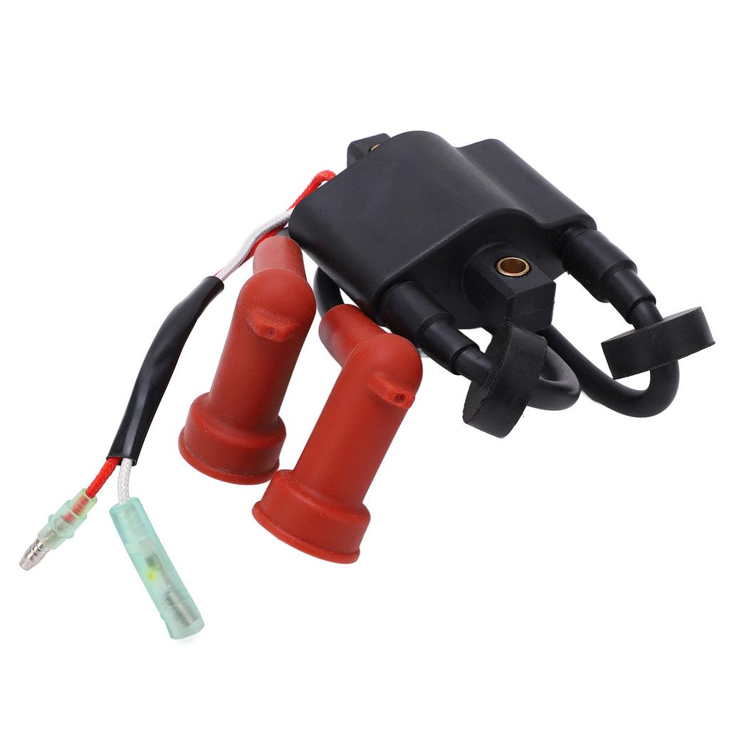 Outboard Motor Ignition Coil Assembly Marine Ignition Coil for 40HP High Pressure Cap 6F5?85570