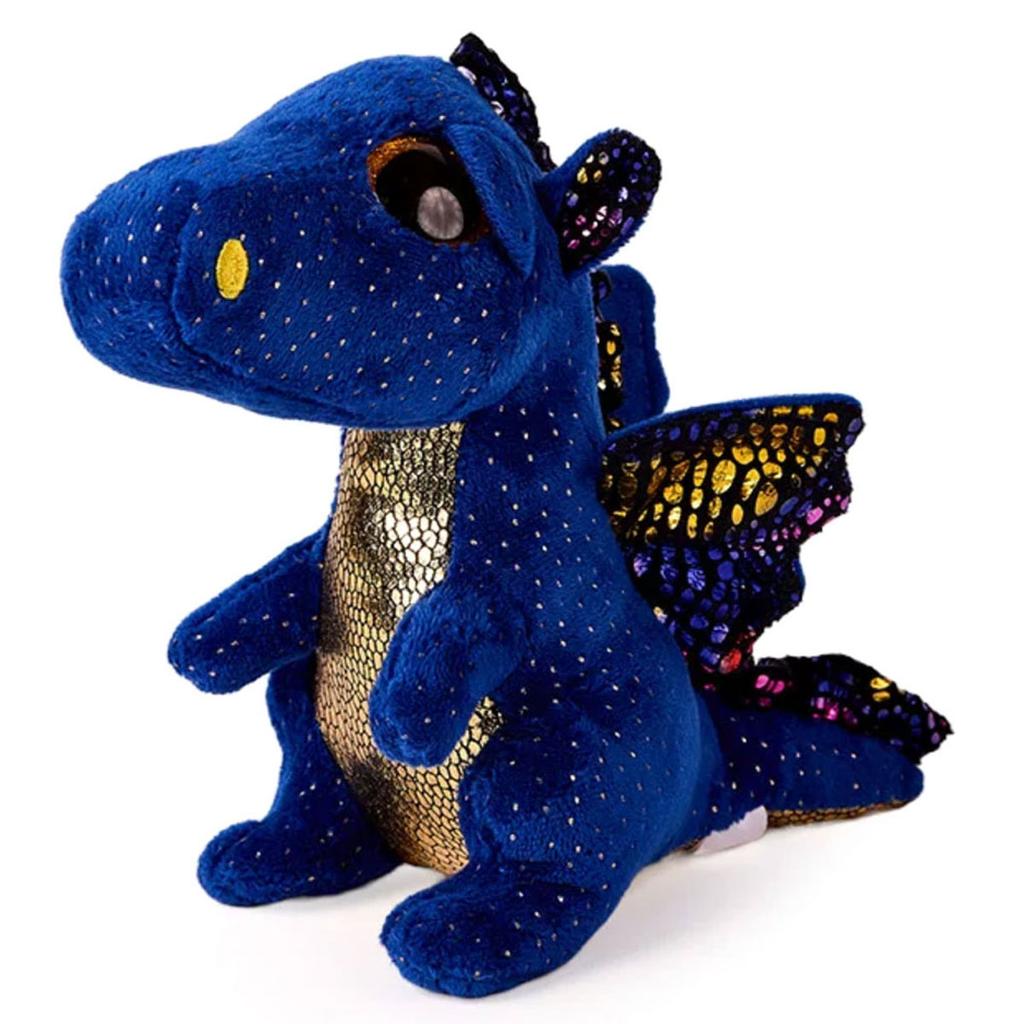 15cm Ty Beanie Animal Plush Doll Color Dinosaur Sequins Dinosaur Series Smooth Soft Plush Toy Birthday Christmas Gift
