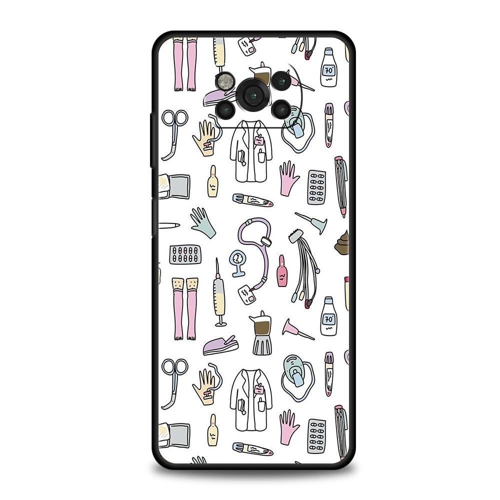 Greys Anatomy Phone Case for Xiaomi Poco F7 F6 F5 F4 F3 X6 X5 X4 X3 NFC F7 Ultra M4 C51 C55 GT 5G Soft TPU Cover Fundas Capa Bag