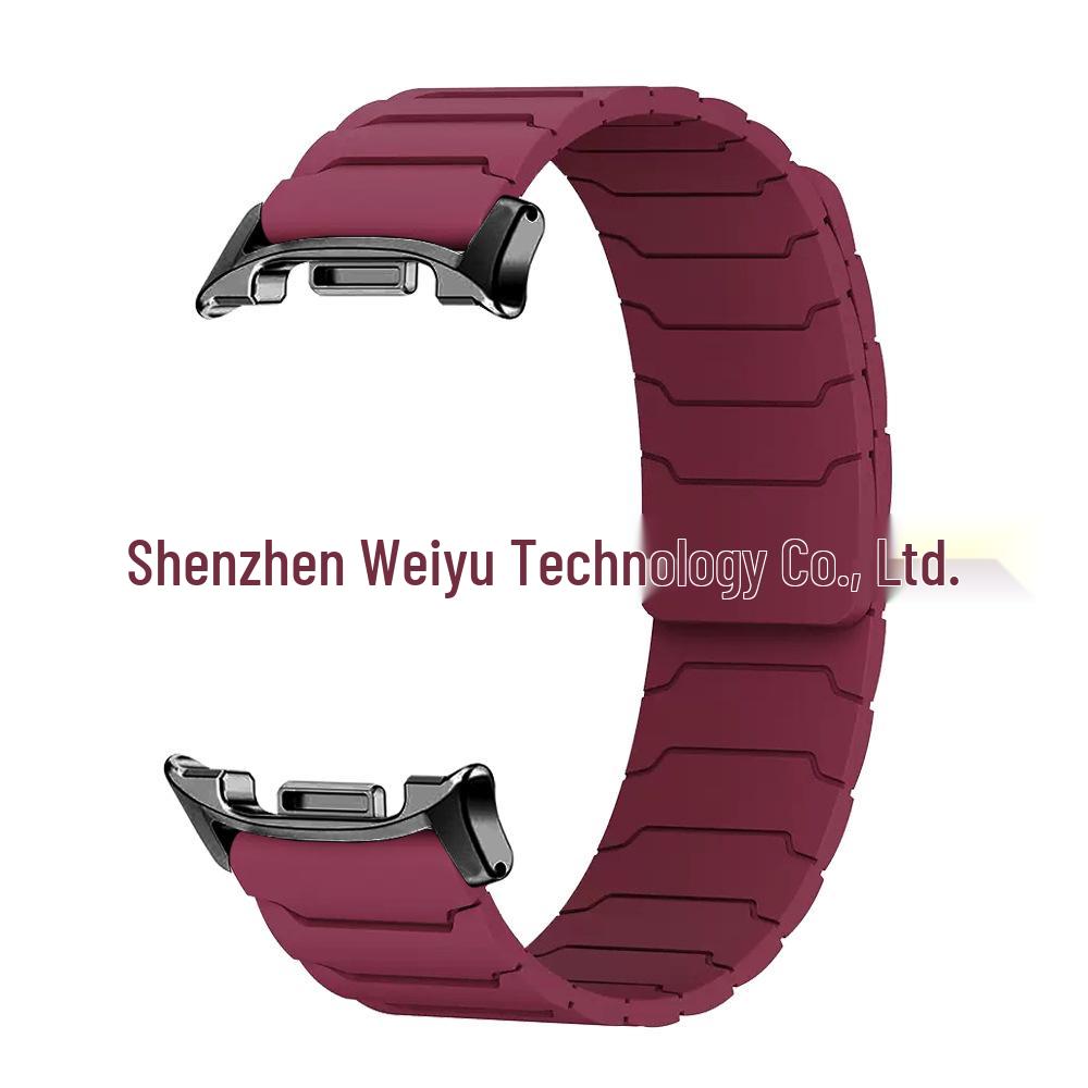 Magnetic Silicone Armor Samsung Watch8 Band For Watch8 Classic
