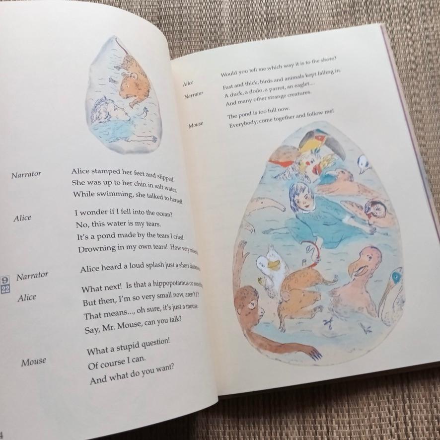 [USED] Yoko Yamamoto v Alice in Wonderland Picture Books Foreign Books