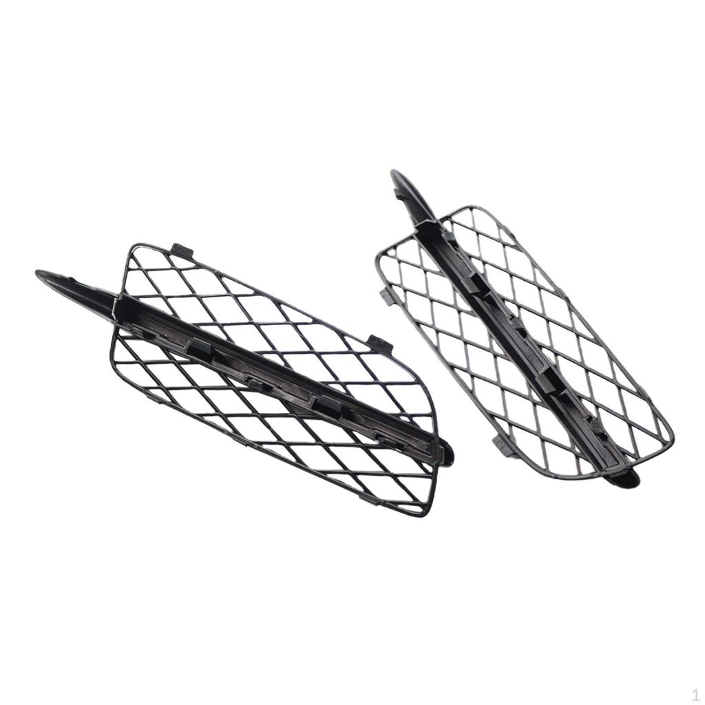 2Pcs Front Bumper Lateral Grill Cover 5 E70
