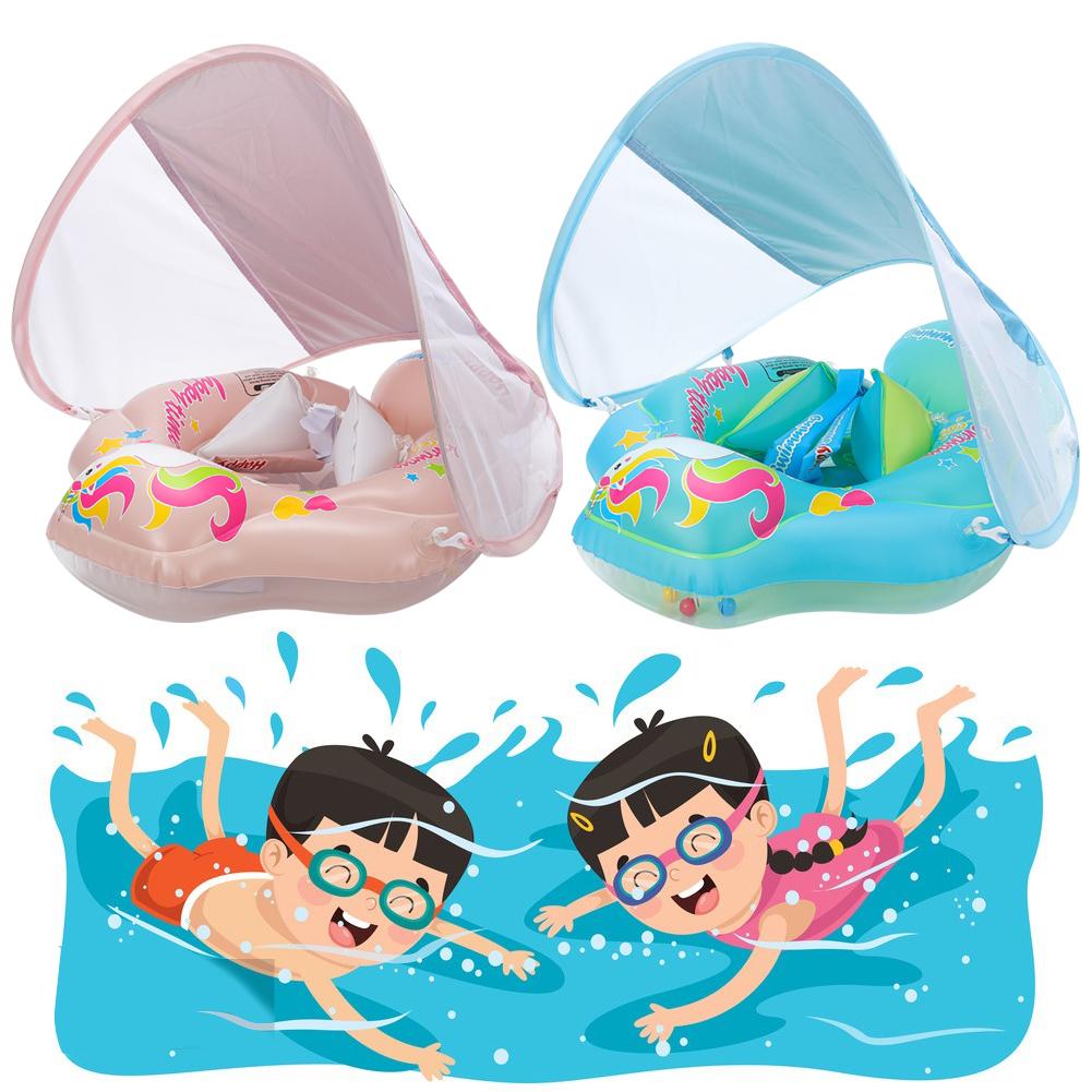 Baby Swim Ring Tube Basseng Oppblåsbar Leke Svømmering Sete For Barn Barn Svømmesirkel Flyte Basseng Strand Vann Lekeutstyr