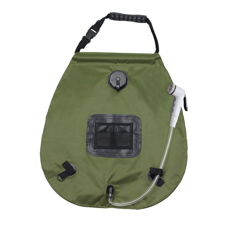 20L Solar Shower Bag for Outdoor Sunbathing and Camping