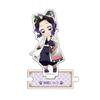 Giyu Cat Ears Figure Q Acrylic Stand Mini Tanjiro Cute Cat Standing Plate Zenitsu Acrylic Ornaments Collectible Accessory Toys