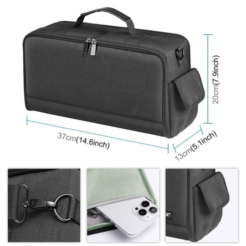 Waterproof Camera Bag With Padded Compartments And Adjustable Shoulder Strap For Cameras And Accessories