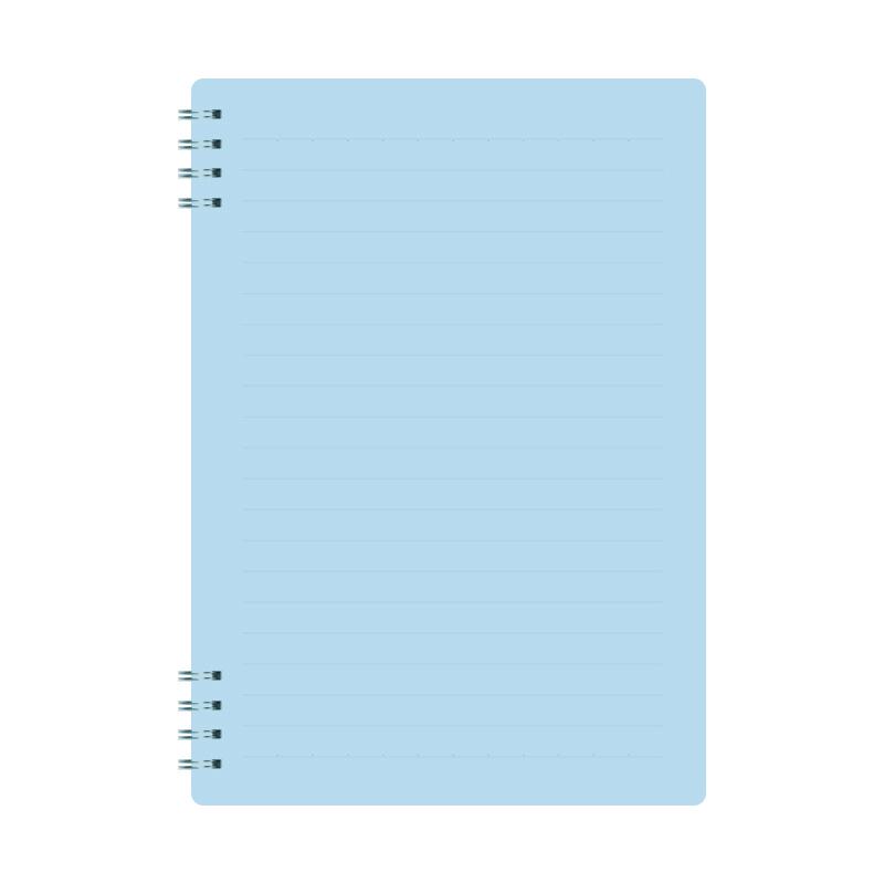 Frisches Morandi 8-Loch A5 Notizbuch mit Linien – Verdickter Büro- & Studienblock