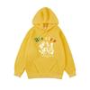 Mexico Butterflies And Flowers Prints Hoodie Women Street Loose Hooded Basics Sporty Sweatshirt Winter Fleece Warm Clothes