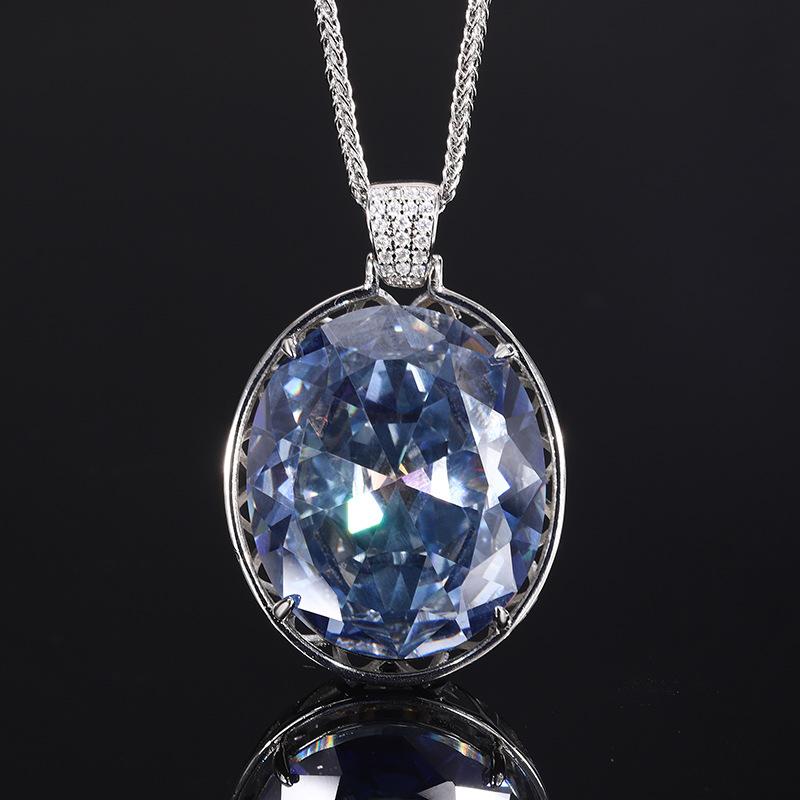 

Jewelry Bird S Nest Cut Retro Large Egg Pendant Necklace Main Stone 25 * 30