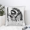 Yoshitomos Nara Dogs Square Pillowcases Polyester Room Cushion Cover Creative Decor Throw Pillow Case
