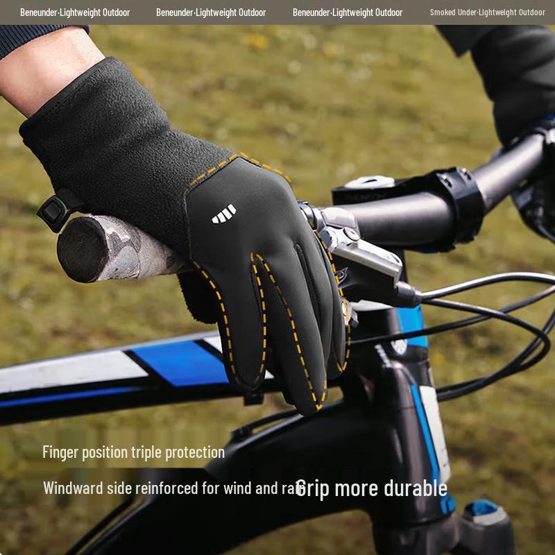 Beneath the Banana Tree PO36024 Velvet Warm Touchscreen Gloves