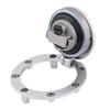 Fuel Tank Fuel Cap, Fuel Tank Cap Lock with 2 Keys, 7 Hole Tank