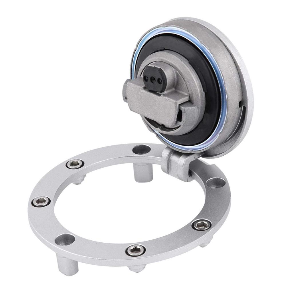 Fuel Tank Fuel Cap, Fuel Tank Cap Lock with 2 Keys, 7 Hole Tank