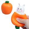 Squeezing Carrot Rabbit Squeezing Cup Pocket Small Bunny Carrot Animal Bunny Stress Pinching St R0Z3