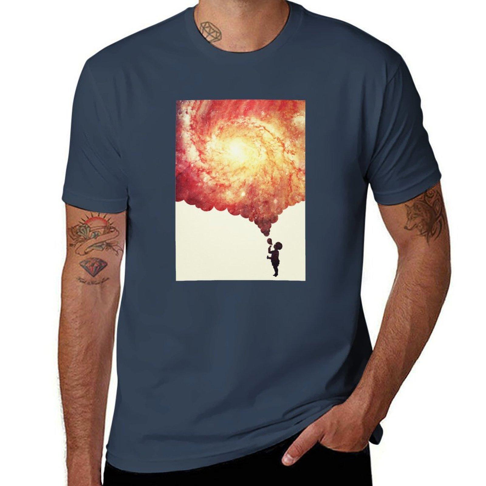 The Universe In A Soapbubble Tshirt Breathable Gym Short Sleeve Tshirt S