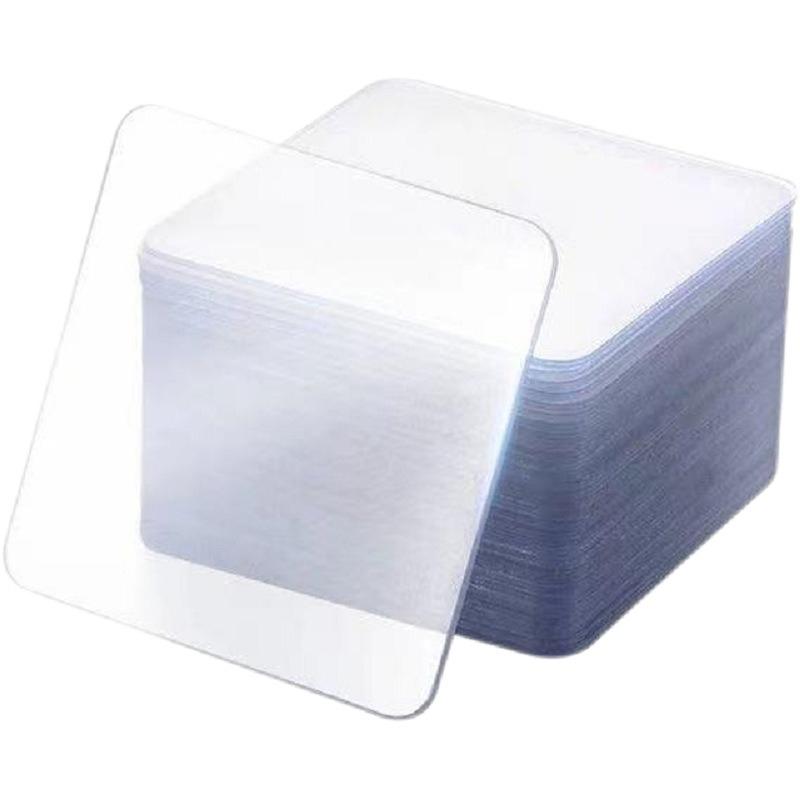 

1/5/10/20 шт. Прозрачная вискозная двухсторонняя лента - Водонепроницаемая, термостойкая и съемная для бесшовного монтажа 1 PC прозрачный