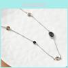 Stylish Korean Geometric Pendant Necklace For Men And Women With Elegant Titanium Steel Design