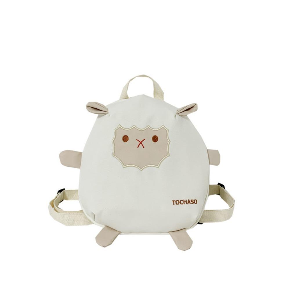 Cartoon Composite Fabric Kids Backpack Lightweight Breathable Schoolbag Large Capacity Crossbody Bag School Education