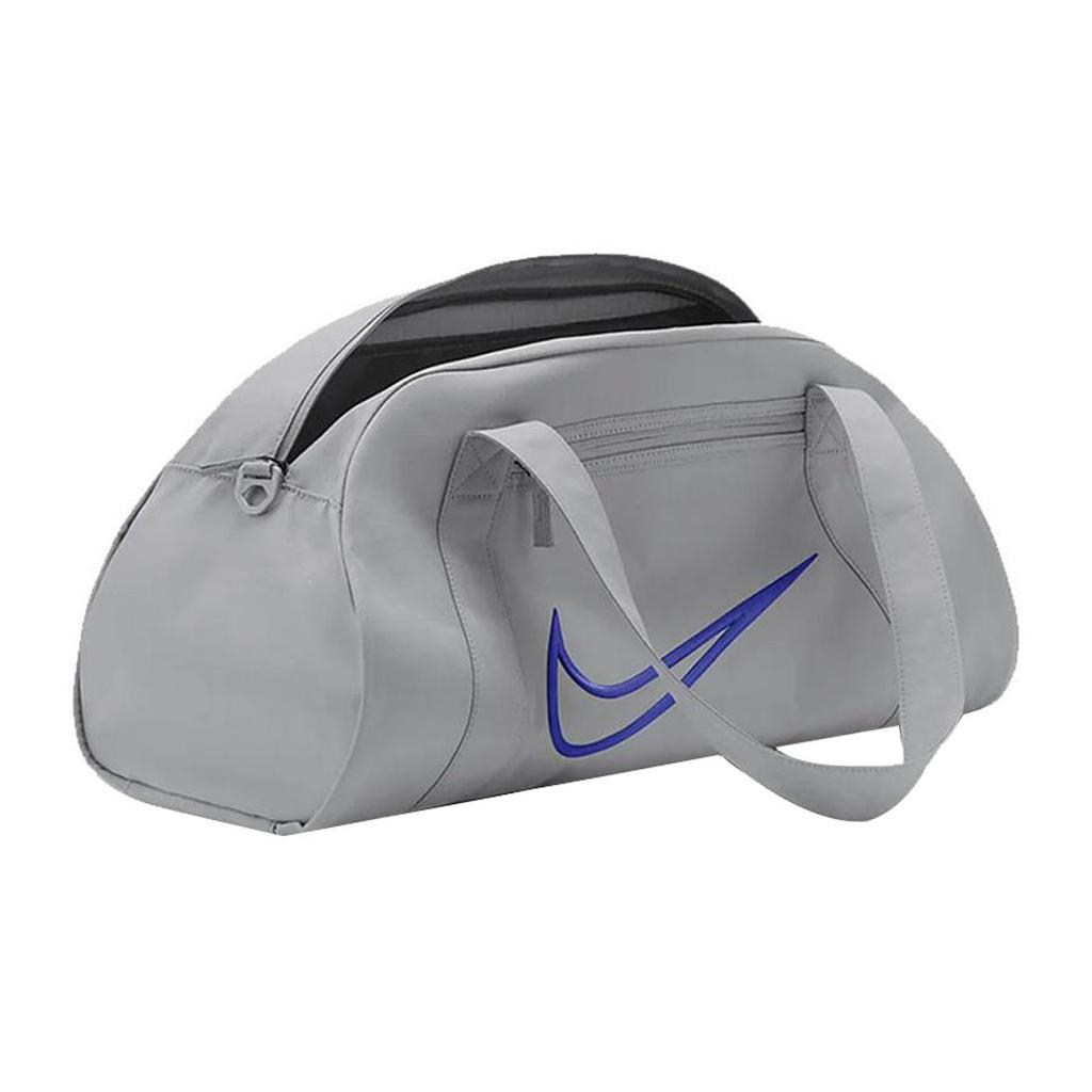 Nike Gym Club Large Capacity Logo Training Bag Women Gym Bag Blue Gray DA1746-012