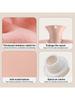 Hot water bottle with plush cover for pain relief, neck and shoulder, foot warmth, menstrual cramps relief, hot and cold therapy