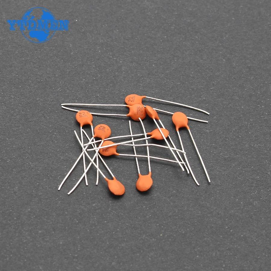 300PCS Ceramic Capacitor Set Pack 2PF-0.1UF 30 Values*10pcs Capacitor Assorted Kit