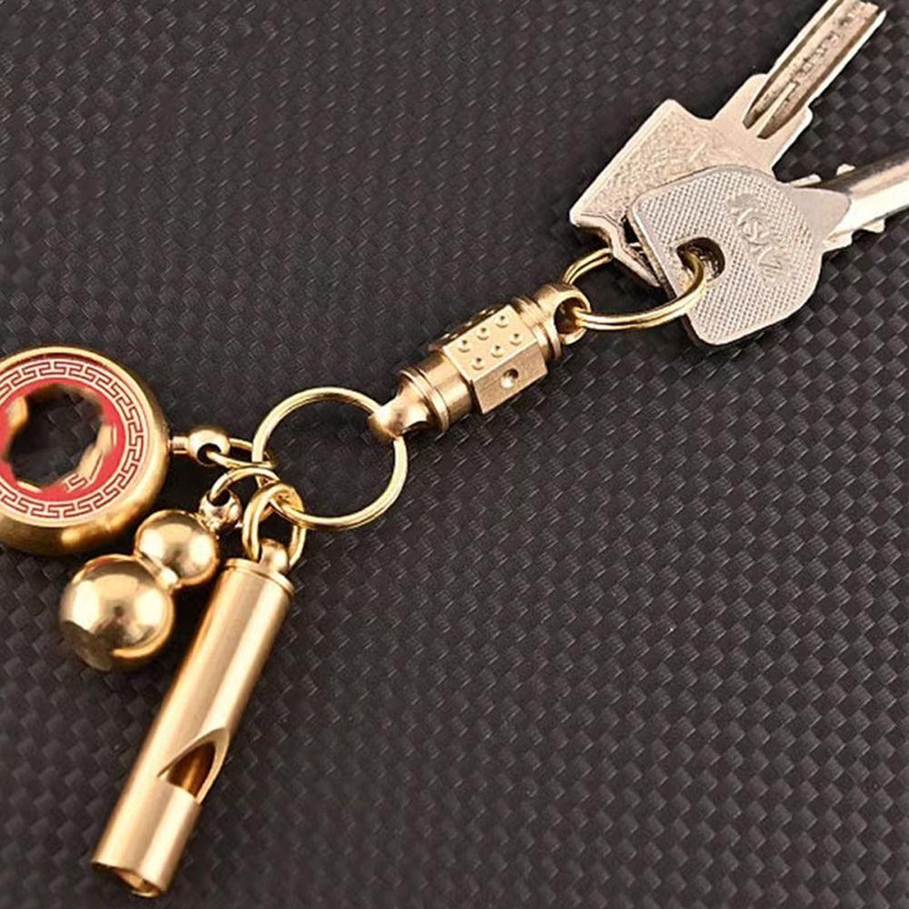 360 Degree Swivel Car Keychain Quick Release Quick Release Keychain Titanium Zinc Zinc Alloy Keychain  Gifts