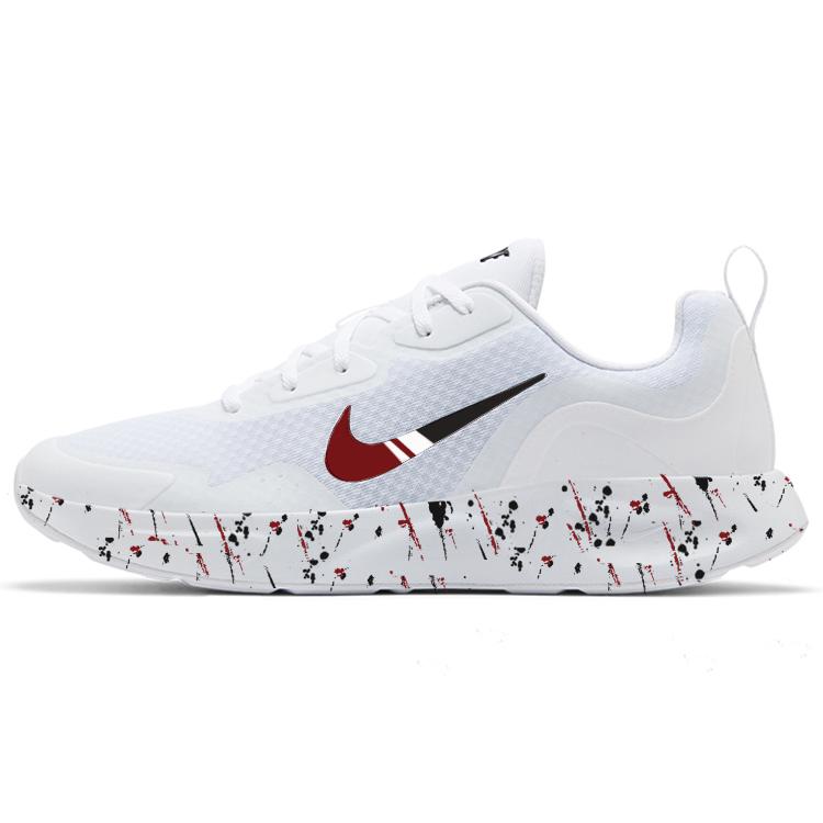 

Nike Wearallday Fabric Cushioning Slip Resistant Breathable Cushioning Slip Resistant Breathable Low top Running Shoes CJ1682-101(Team56-) 45