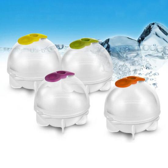 4Pcs Round Cocktail Ice Ball DIY Whiskey Cream Cube Mold Mould Kitchen