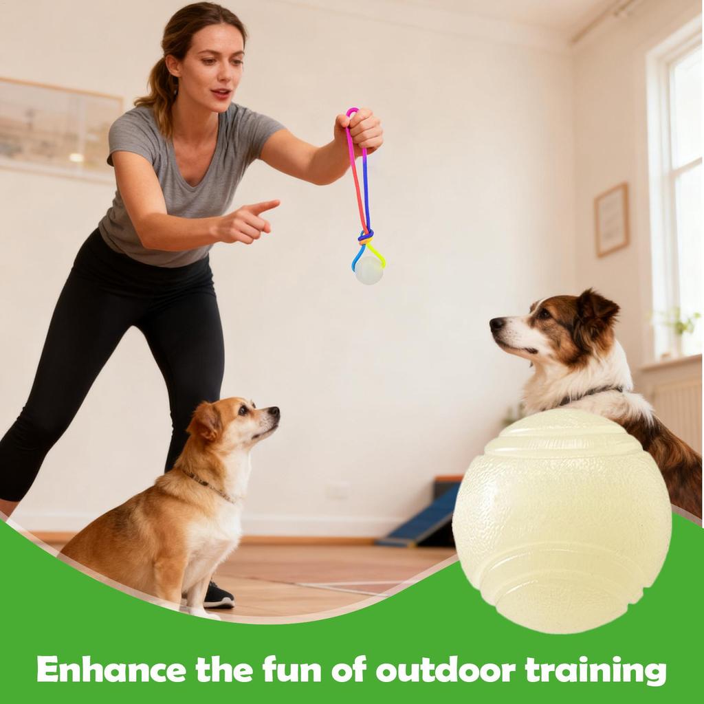 Dog Toy Balls Teething Pet Supplies Dog Fetch Ball Chew Toys For Aggressive Chewers Puppy Training Boredom Keep Them Busy Indoor