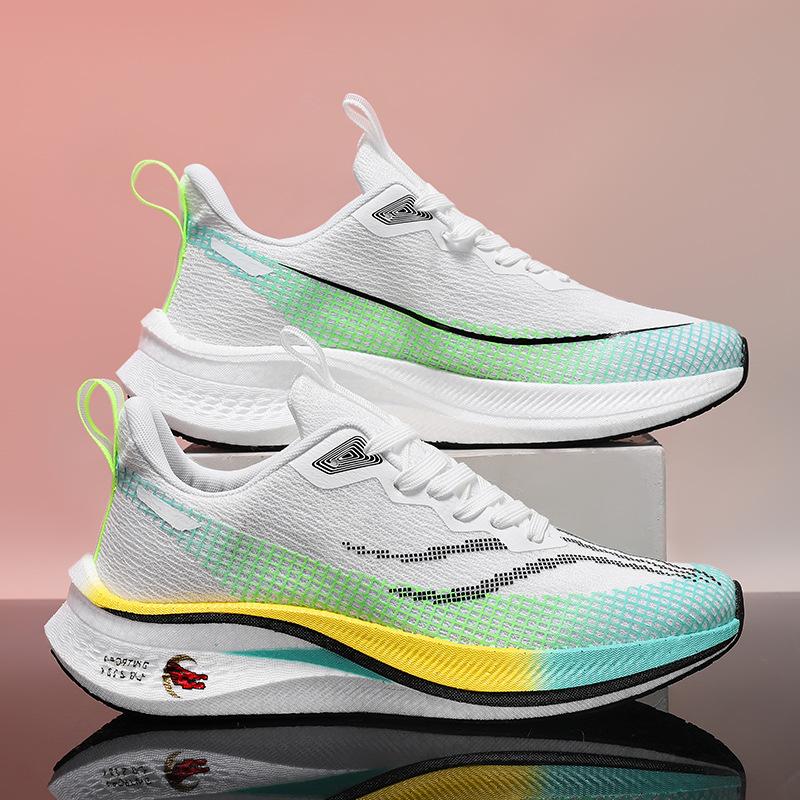 Carbon board running shoes men's limited edition professional racing shoes couple men's shoes breathable