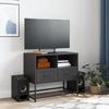 Vidaxl Szafka Pod Telewizor, Czarna, 68X39X60,5 Cm, Stalowa