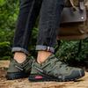 Nuevas Zapatillas de Senderismo para Hombre Zapatos Deportivos Impermeables para Exteriores Botas de Senderismo de Cuero Cómodas Talla Grande Zapato Táctico para Hombre