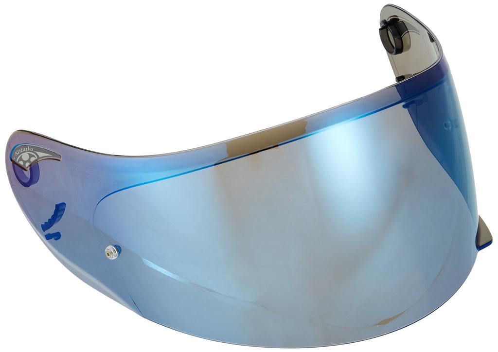 OGK KABUTO CF-1W Shield Blue Mirror 556303