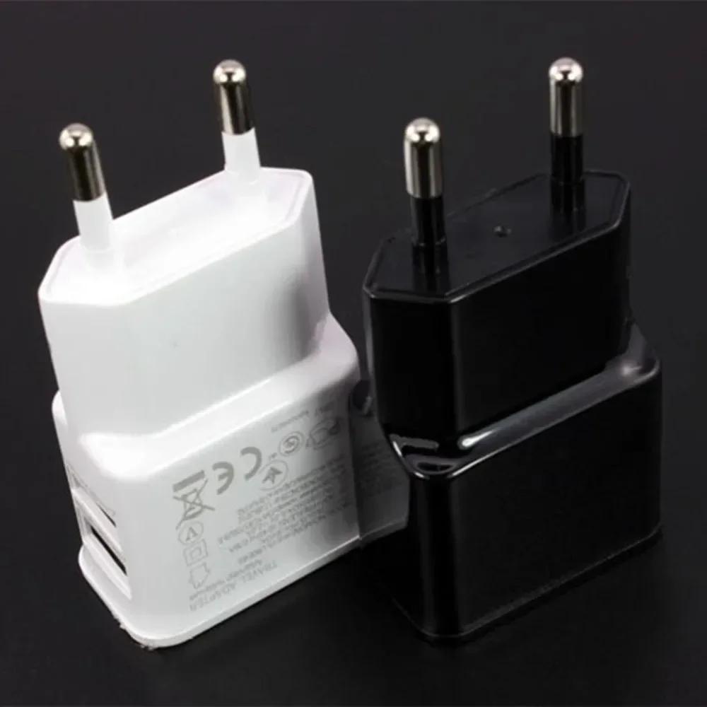 Adaptor de alimentare portabil Dual USB 5V, încărcător de telefon mobil, priză electrică, adaptor de încărcător inteligent de călătorie pentru smartphone