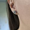 Silver Earrings with Natural Topaz 2.302ct (2188483)