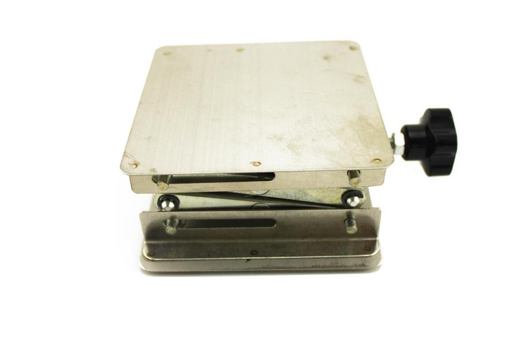 Naissant Laboratory Equipment, Lab Jack, Stainless Steel, Mini Lifting Platform, Height Adjustable Platform