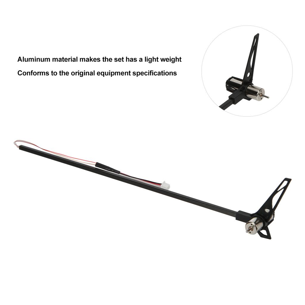 RC Helicopter Tail Motor Set Replacement Parts for WLtoys V977 XK K110 Remote Control Vehicle