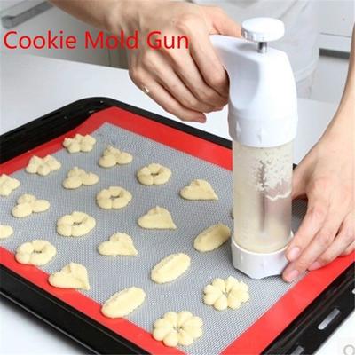 1 set Home Cookie Werkzeug Cookie Mold Gun Cookie Presse Gun Cookie Form Backen Dekorieren Werkzeug