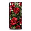 Case For Samsung A24 A12 A14 A32 A50 A70 A20E A20S A10S A22 A40 A34 A54 A42 A52 5G A02S A04s Cover Beautiful Red Rose Flowers
