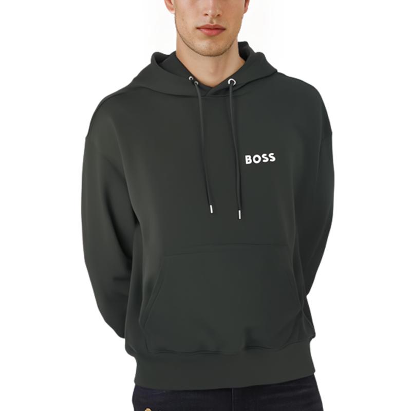 Hugo Boss Chest Logo-print Detail Hoodie 50472985-001