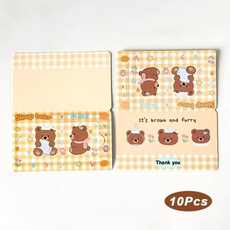Student Supplies Lucky Card Reward Tear Scratch Cards 10Pcs Self Adhesive Scratch Off Stickers DIY Redemption Gift Card