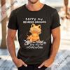 The funny bearded dragon funny Tshirt  this is my happy expression a shortsleeved roundneck streetwear top
