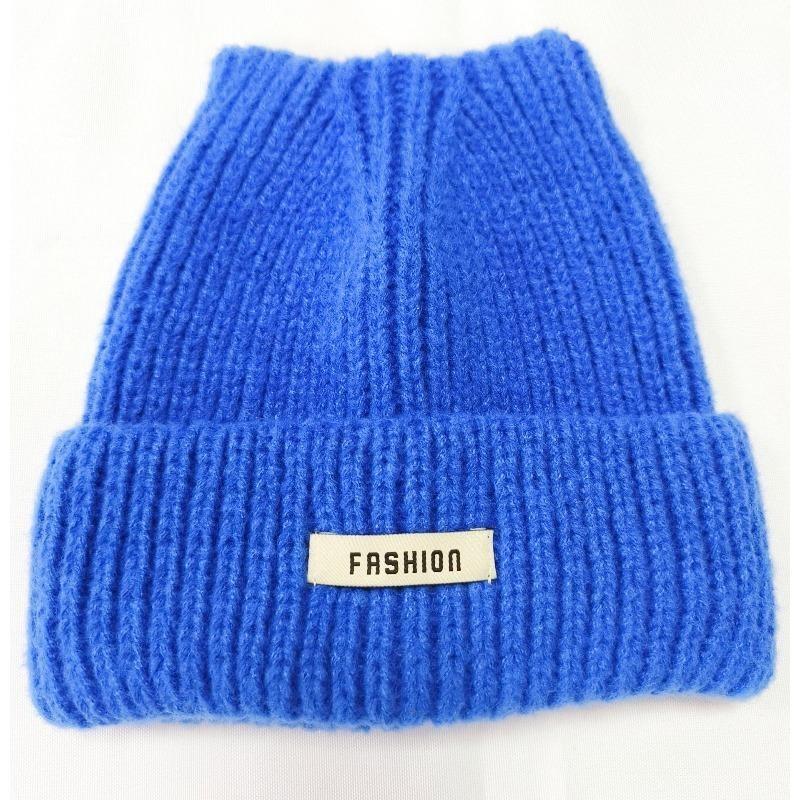 Korean-style Cat-ear Hat - Children's Size - Warm Woolen Hat for Autumn and Winter - Pure Color Knitted Hat - Sweet and Cool Style