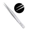 Stainless Steel Anti-iodine Tweezers Long Straight Forceps 12.5cm-30cm Straight Elbow Head Tools