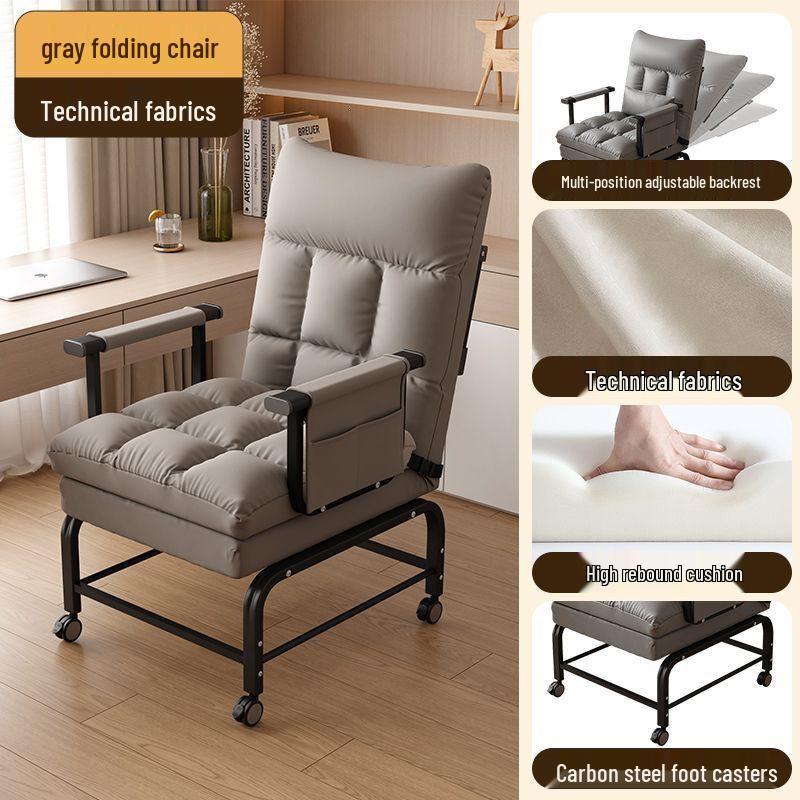 Foldable Reclining Sofa Chair for Dorm or Bedroom
