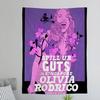 Singer OOlivia RRodrigo DIY Wall Tapestry Hanging Tarot Hippie Wall Rugs Dorm INS Home Decor